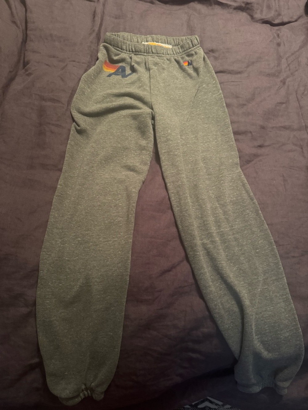 Aviator Nation Gray Sweatpants kids size 14
